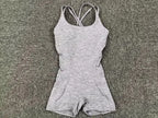 Gepolsterter Activewear Gym Yoga Bodysuit Damen Fitness Kleidung Damen Workout Weibliche Sportoutfit Anzüge Trainings Jumpsuit