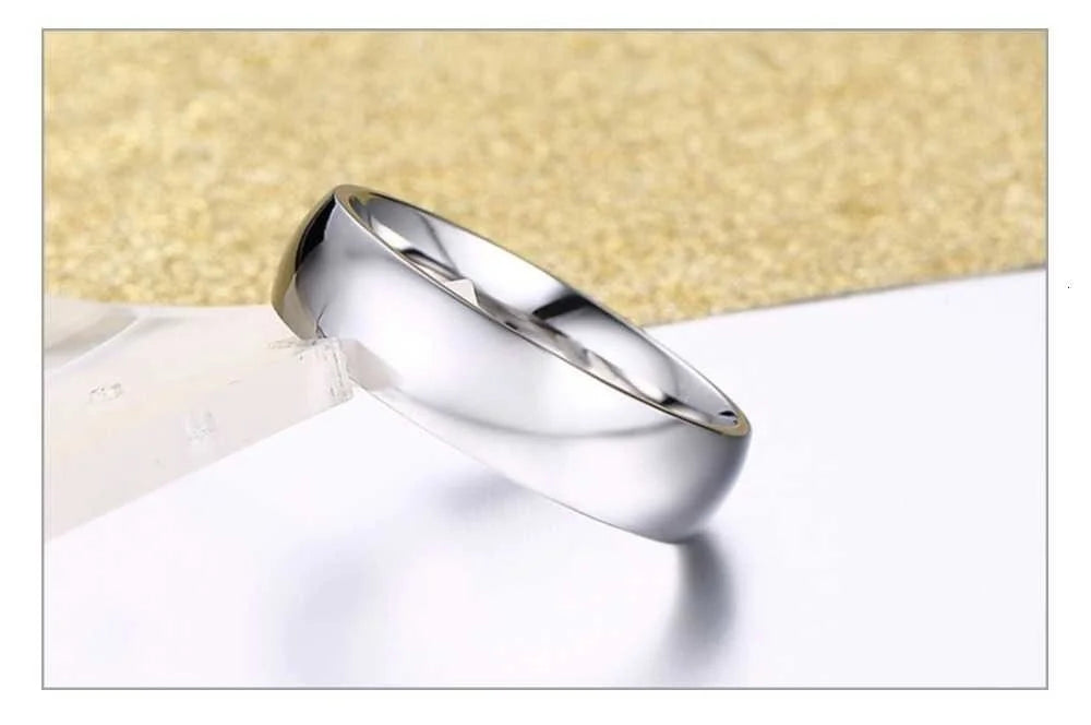 Vnox Basic Eheringe für Damen und Herren, personalisierbar mit Name, Datum, Liebesbotschaft, Versprechen, Allianz, Jahrestag, personalisiertes Geschenk