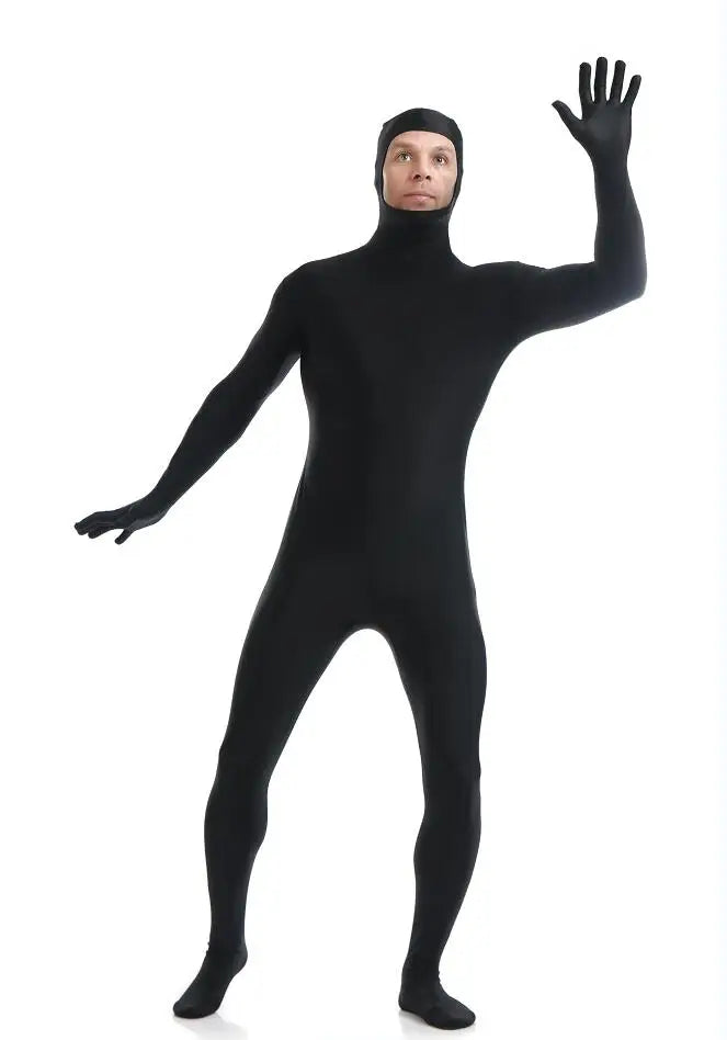 Neuer Kinder- und Erwachsenen-Zentai-Ganzkörperanzug, zweite Haut, eng anliegend, Spandex-Nylon-Bodysuit, Neuheit, Herren, Damen, Tanz-Jumpsuit, Cosplay-Kostüme