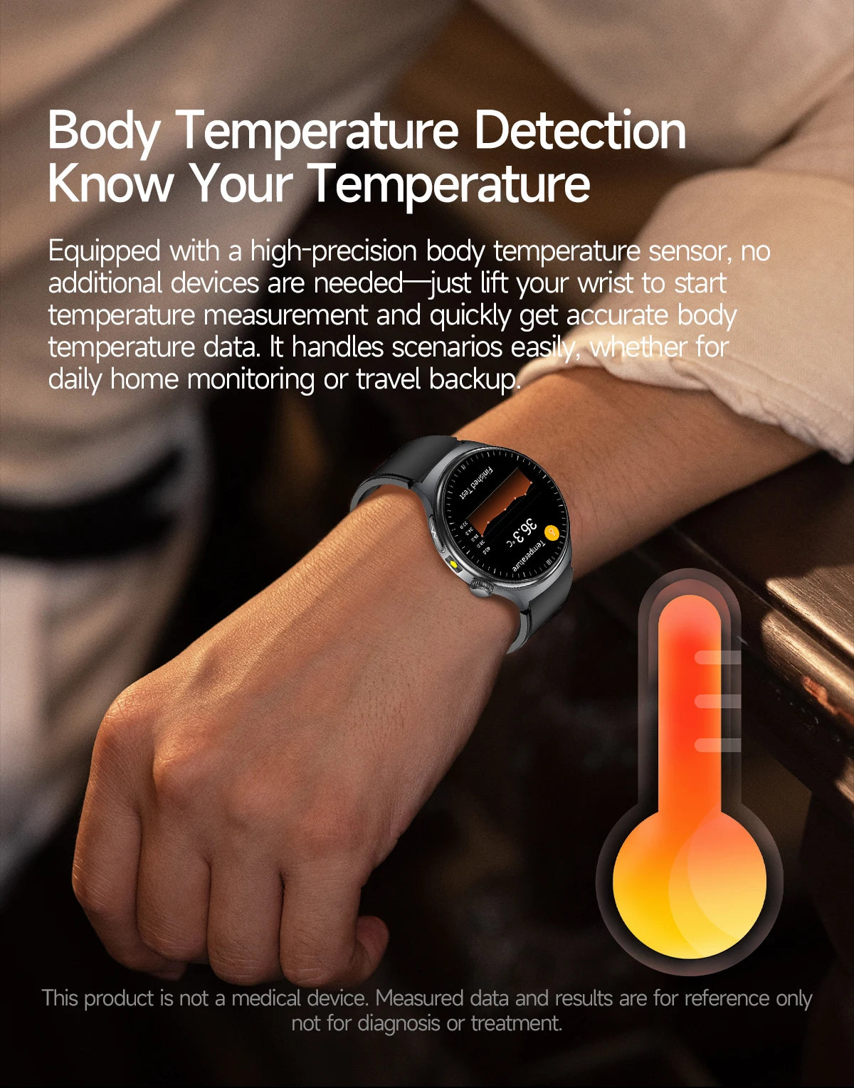 2026 Neue Mikrophysikalische Untersuchung Gesundheits-Smartwatch Herren EKG Harnsäure Lipide Blutdruck BT Anruf Smartwatch Für Android IOS