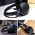 Sennheiser HD 400S kabelgebundener Kopfhörer Over Ear HiFi Stereo Bass Noise Isolating Headset mit Mikrofon für Smartphone PC Laptop Musik