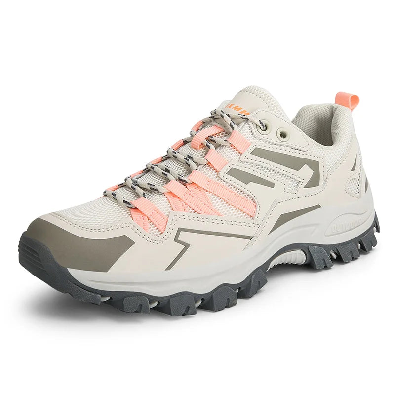 2025 Hiking Shoes Men Women Mesh Sneakers Breathable Fashion Mountain Shoes Boy Spring Autumn Summer Work Shoes Outdoor Trekking