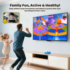 KINHANK MotionX Aktives Spielsystem für Kinder & Familien Videospielkonsole für fortlaufende Updates Kinderspielzeug für körperliche Aktivität im Innenbereich
