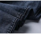 Wthinlee Neue Business Herren Jeans Lässig Gerade Stretch Mode Klassische Blau Schwarz Arbeit Denim Hose Hosen Herren Kleidung