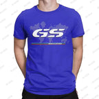 2025 Summer New Cotton For 1250 GS Exclusive for BMW Fans Motorrad R1250GS Motorcycle T Shirt Men Hip Hop Streetwear Unisex Tops