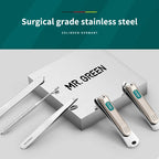 MR.GREEN Tragbares Maniküre-Set Nagelknipser Reise-Werkzeugset Edelstahl Geschenkbox für Freunde oder Familie