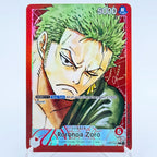 One Piece Roronoa Zoro Serien-Set Championship Treasure Cup Promo Anime Sammlerstücke DIY Replik-Karten Texturkarte
