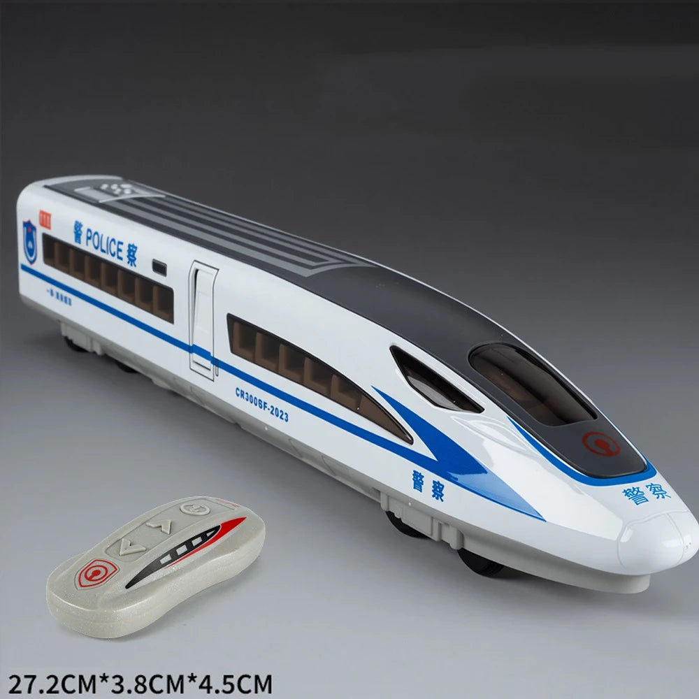 1:60 Maßstab FuXing Hochgeschwindigkeitszug Spielzeugauto Modell Sound Licht Fernbedienung Elektrische Simulation Zugmodelle Ornamente Geschenke