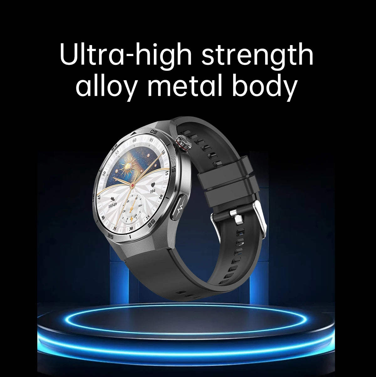 2026 Neue Smartwatch für Pflegeberufe mit EKG+PPG Gesundheitsanalyse Blutdruck Lipide Harnsäure Drahtlose HD-Anruf Smartwatch Herren Damen