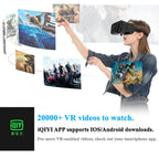 Shinecon 3D VR Brille Virtual Reality Viar Goggles Headset Geräte Smart Helm Linsen für Handy Mobil Smartphones Viewer