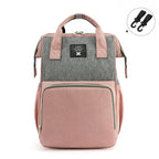 Wickeltasche Baby Wickeltasche Wasserdichter Rucksack Mode Mama Mutterschaft Markenrucksack für Mütter