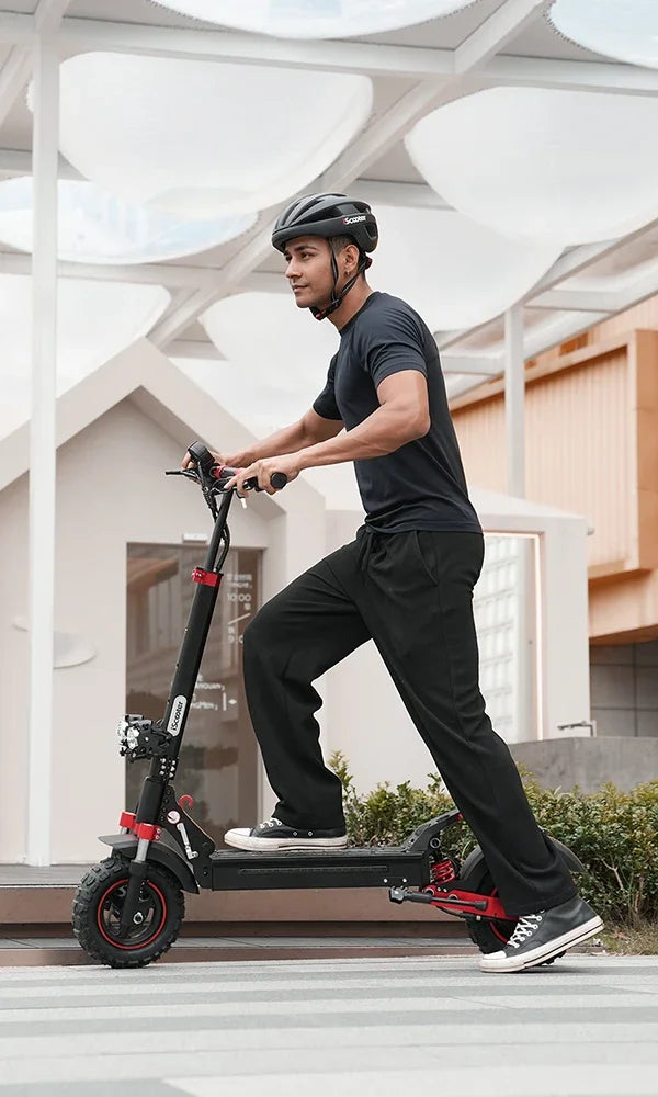 iScooter iX5S  Adults Electric Scooter 1000W Motor 48V15Ah Battery 11Inch  All Terrain Tire Foldable Electric Scooter