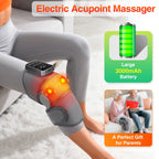 3 Vibrationen 5 Stufen Heißkompresse Schulter-Ellenbogen-Massage Kniebandage, elektrischer Heiz-Knieschutzgurt