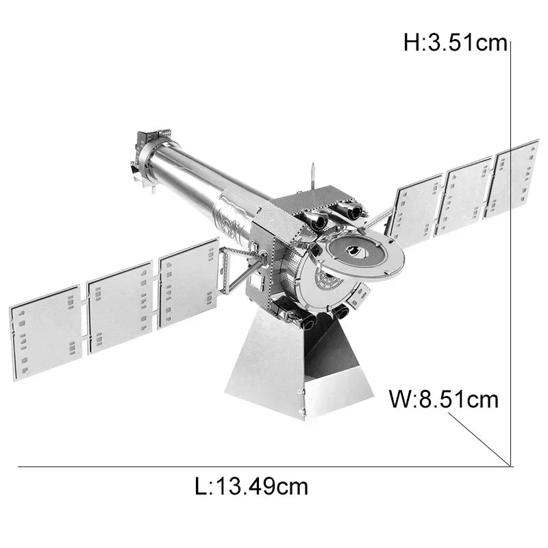 Weltraumforschung 3D Metallpuzzle Shuttle Hubble Weltraumteleskop Mars-Rover Modell Spielzeug für Kinder Kreatives Puzzle Geschenk Spielzeug