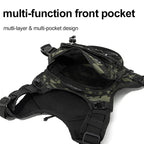 Lauf-Brusttasche Trinkweste zum Radfahren Wandern Fahrradrennen Marathon Tasche Herren Damen Sport Taktische Bauchtasche Camping Rucksack