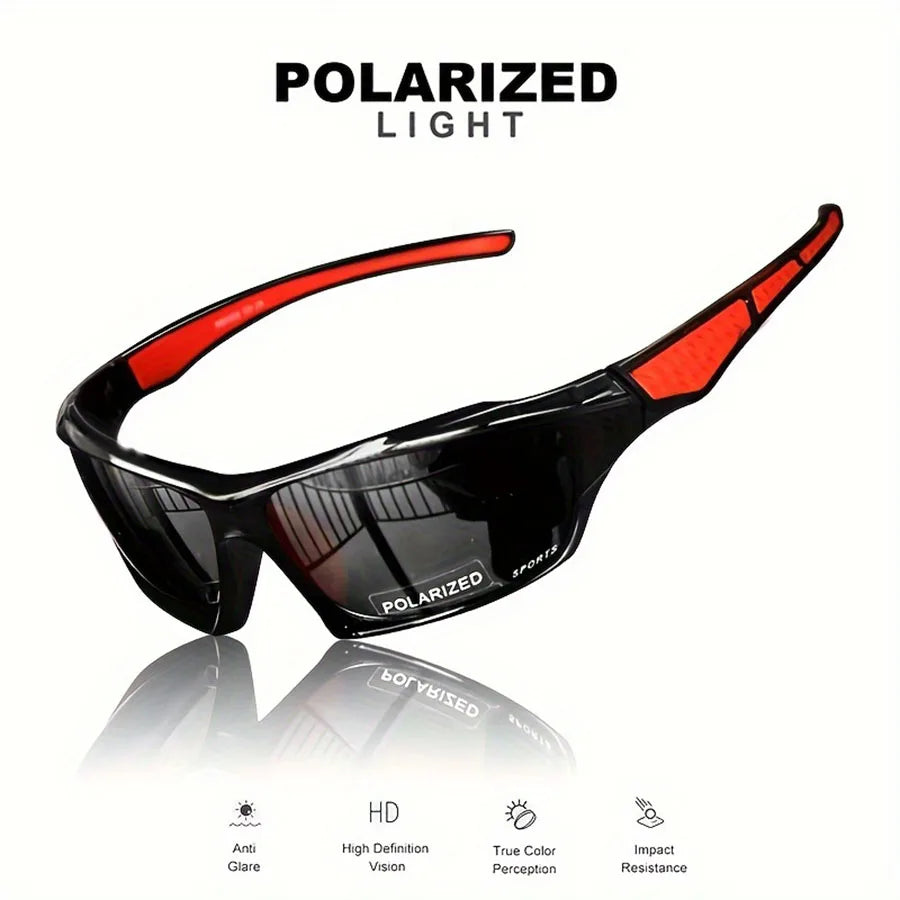 Fashion-Sportsonnenbrille polarisiert UV-Schutz personalisierte Brille runder Rahmen Metall Herren- und Damen-UV400-Brille