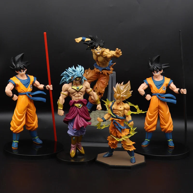 Dragon Ball Z Super Saiyajin Anime-Figur Modell Gillen Rose Goku Broly Vegeta Ultra Instinct DBZ Actionfiguren Sammlerstück Spielzeug