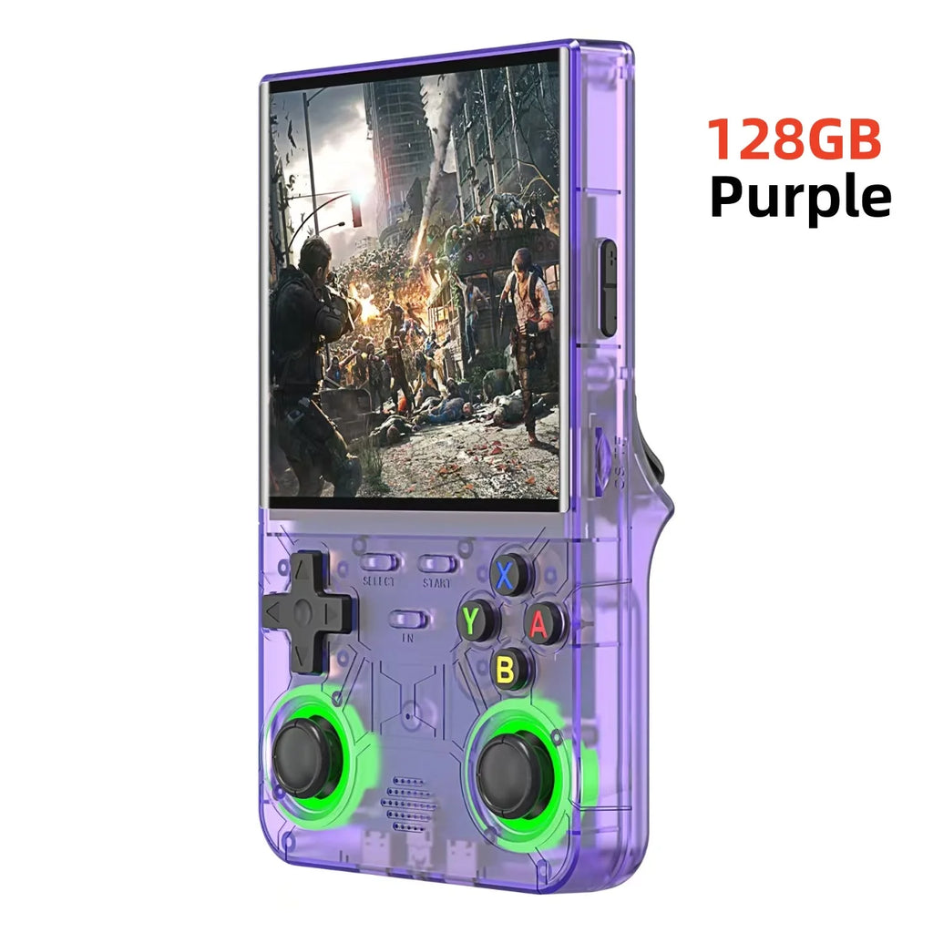 R36 Ultra Handheld WIFI Game Player 4 Zoll IPS-Bildschirm Open Source Retro Video Player 64G/128G Speicher bis zu 20000+ Spiele