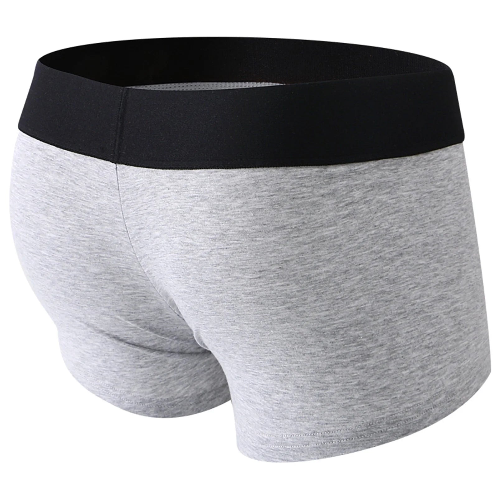 CLEVER-MENMODE Herrenunterhose mit offenem Penisbeutel, Loch, Boxershorts, Cockring, Slip, Baumwollunterwäsche, Boxershorts hombre