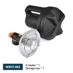 Widesea Camping Heizstrahler Tragbarer Edelstahl Kamin für den Winter Outdoor Ofen Wandern Gasbrenner Heizung Überlebensausrüstung