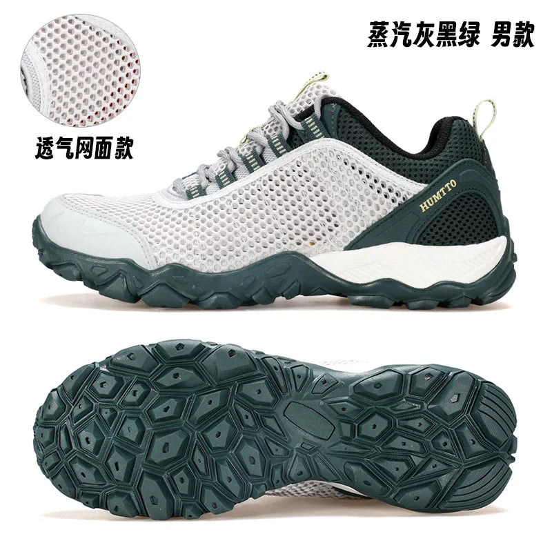 HUMTTO Men Hiking Shoes Breathable Outdoor Sports Climbing Shoes hunting shoes women Trekking Sneakers ankle boots tennis shoes