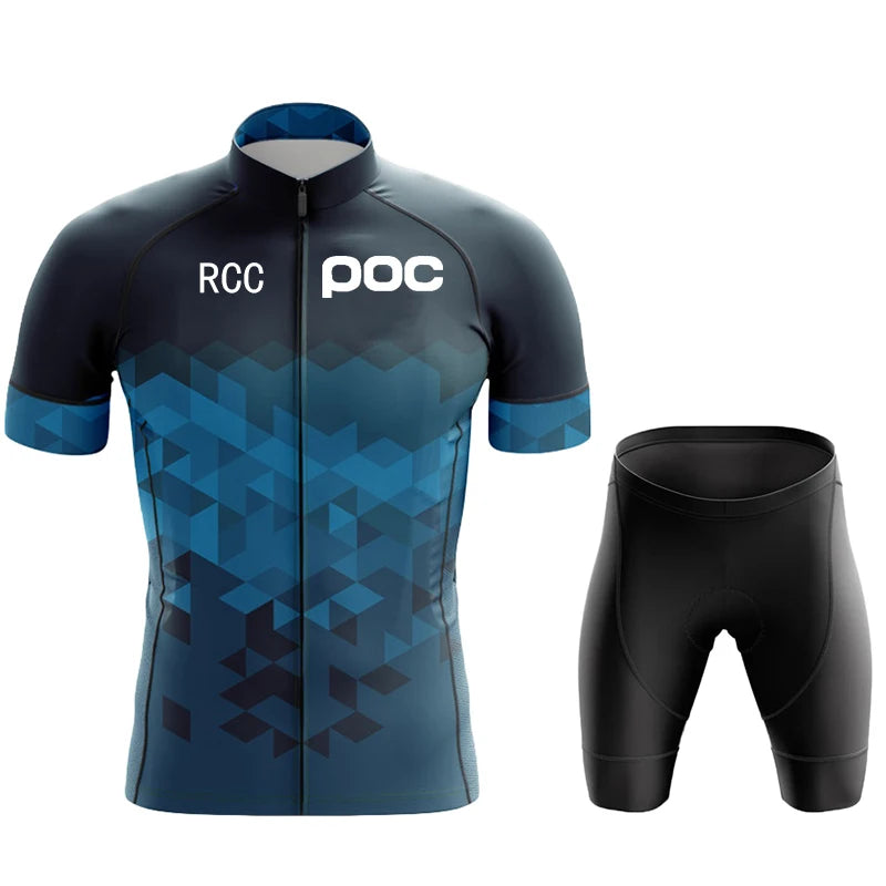 2025 Fahrradtrikots Sommer Fahrradbekleidung Herren Rennradbekleidung Atmungsaktives Radsport-Trikot-Set Ropa Ciclismo Maillot