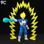 9L3D Gedruckte Dragon Ball Son Goku Vegeta Beerus Frieza Anime Lucky13 Dummy13 Titan13 Actionfiguren Mehrgelenkige Bewegliche Spielzeuge