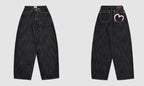 2025 Autumn Winter Women's Denim Jeans Y2K Wide Fit Baggy Jeans Grunge Harajuku Cowboy New In Pants Korean Mom Jeans Punk Retro