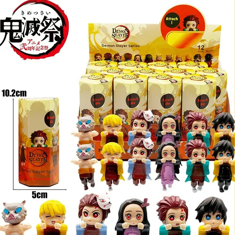 2025 Demon Slayer Hippers Blind Box Mini-Actionfiguren Sammler-Dekoration Kinderspielzeug Überraschungsboxen Kinder Geburtstagsgeschenke Hauptbild