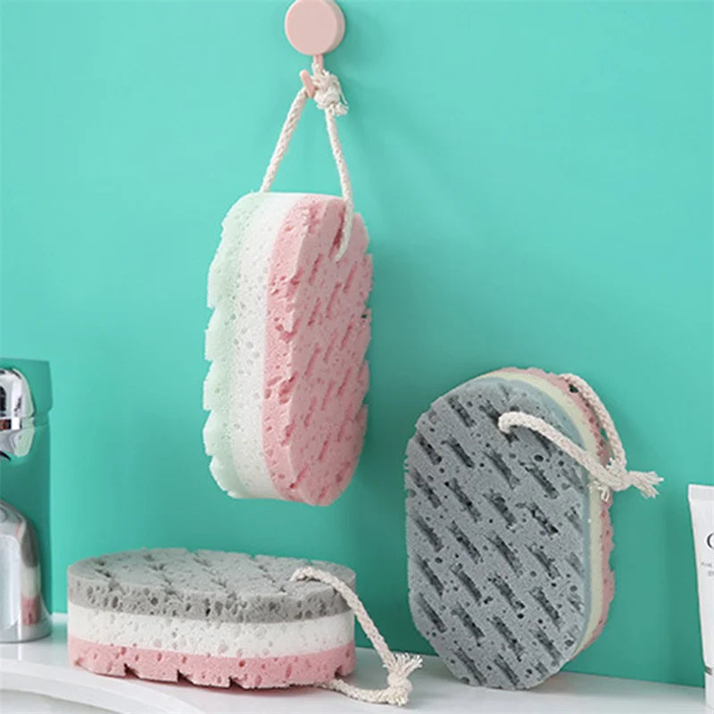 1-5PCS Weicher Duschschwammball Sanftes Peeling Massage Reinigungsbürste für die tägliche Körperpflege und zum Baden