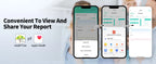 HealthTree Fingerspitzen-Pulsoximeter Blutsauerstoffsättigung SpO2 PI Oximetro De Dedo Pulsioximeter Oxymeter Bluetooth APP-Steuerung