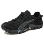 FANCYLEE Damen-Trekkingschuhe Atmungsaktives Mesh-Wanderer Leichtgewichtige Outdoor-Rutschfeste Bergsteigerschuhe EU 36-42