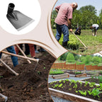 Gartenhacke Manganstahl Gartenhacke zum Jäten Hochleistungs-Handwerkzeuge Ersatzteile Grabkultivator zum Lockern von Land