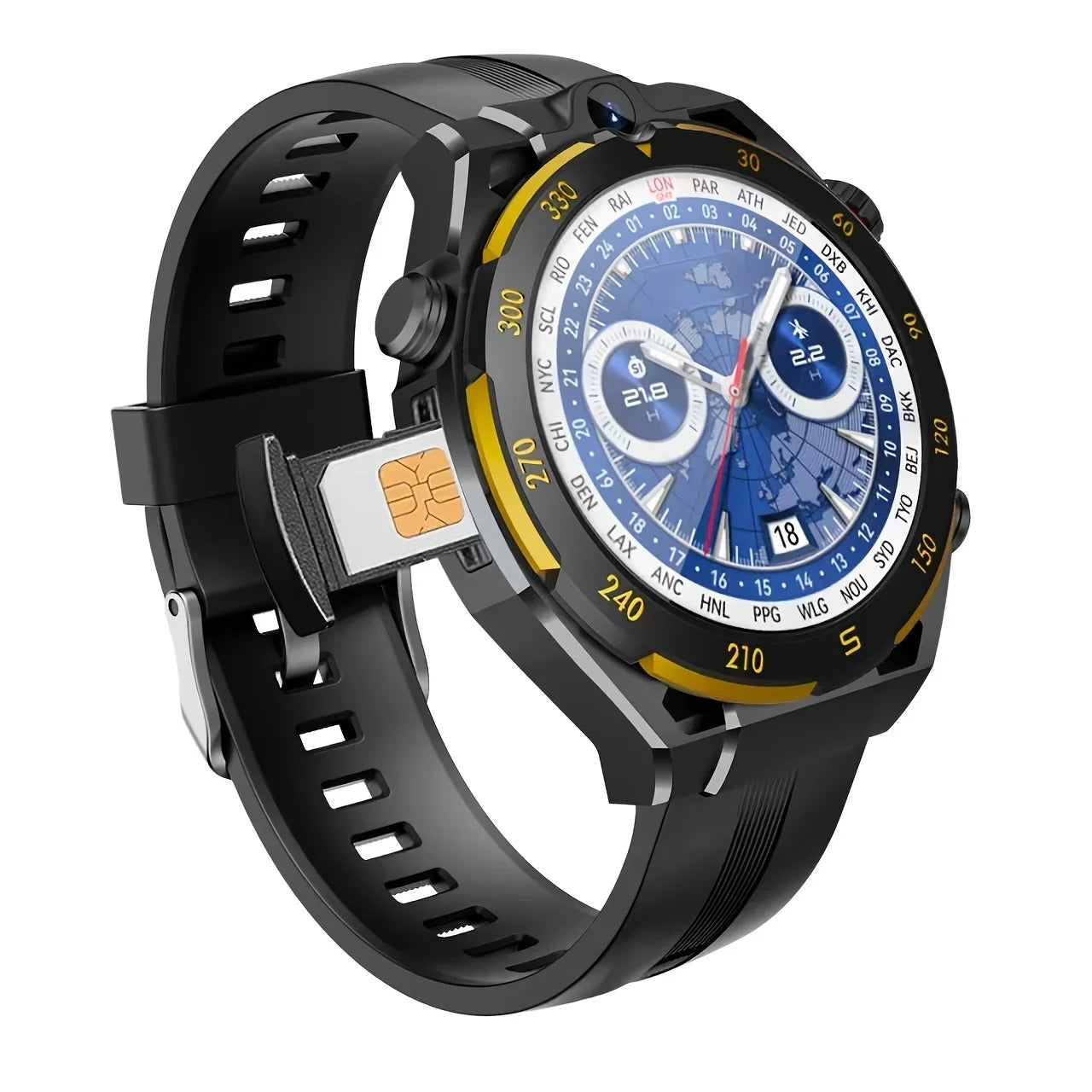 2026 Neue Smartwatch, kabelloses Telefonieren, KI-Sprache, über 40 Sportmodi, Outdoor-Fitness, lange Akkulaufzeit, Musik- & Nachrichtenbenachrichtigung, Unisex-Geschenk Hauptbild