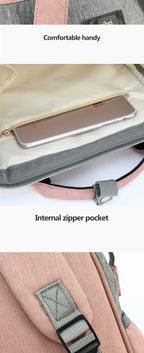 Wickeltasche Baby Wickeltasche Wasserdichter Rucksack Mode Mama Mutterschaft Markenrucksack für Mütter