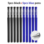 Gelstifte Set 0,5 mm Schwarz Blau Rot Nachfüllung Gelstift Rundspitze Schul- & Bürobedarf Schreibwaren Kawaii Zubehör Schreibwaren