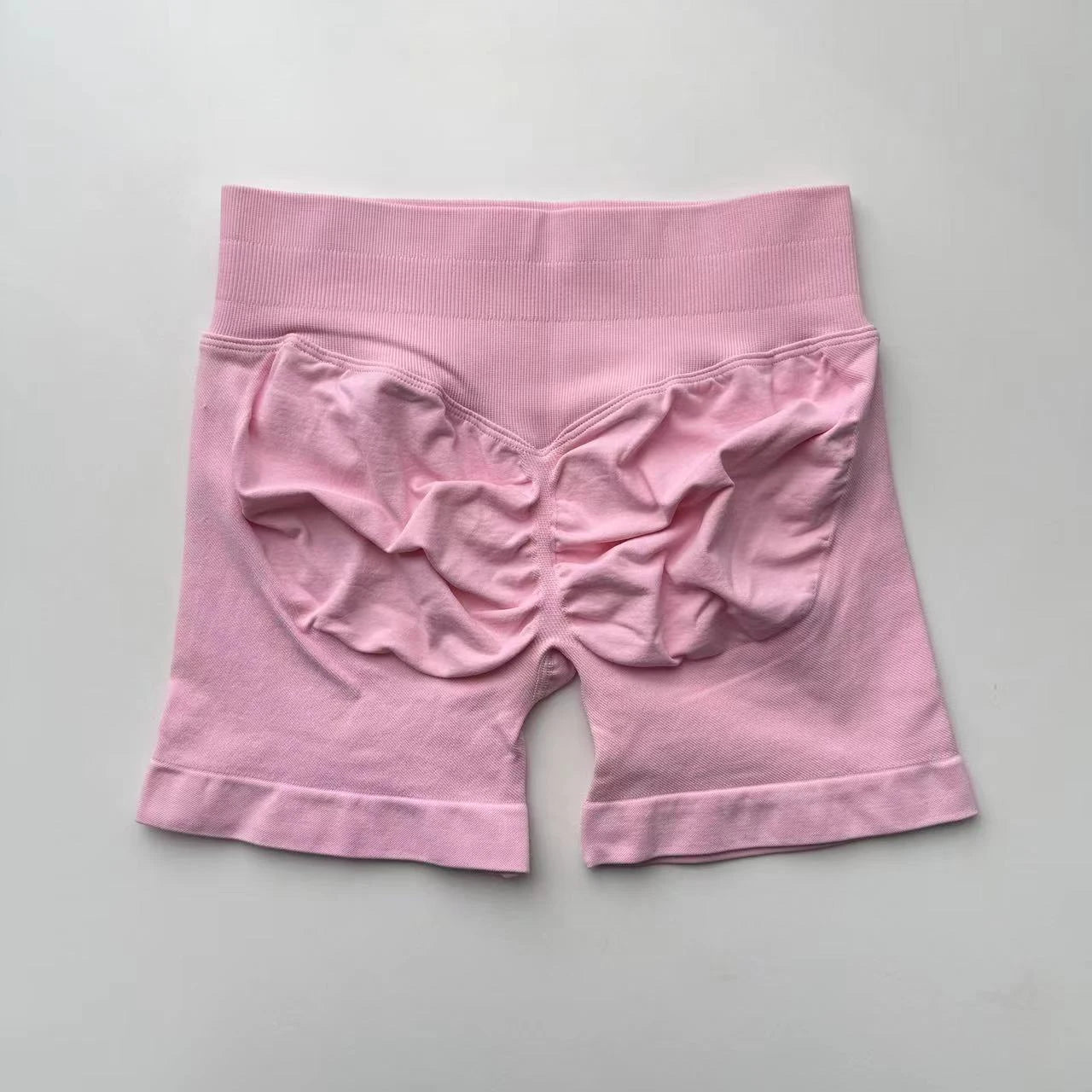 Impact Shorts 4.5" Nahtlos, hochelastisch, niedrig gerippter Bund, dezenter Po-Kontur-Shorts, Fitness Workout Yoga Gym Shorts