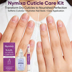 1/2er-Set Nagelhäutchenpflege-Kit, Nagelhaut-Erweichungsöl, Nagelhautentferner für Gel, überwachsene Nagelhaut erweichen, Peeling für Nägel
