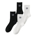 Herren-Crew-Socken, klassisch, Design mit Nummer 23, bequem, atmungsaktiv, feuchtigkeitsableitend