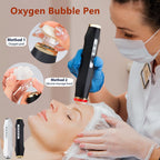 Tragbares Sauerstoff-Blasen-Gesichtsgerät CO2-Blasenstift Aqua Skin Gesichtsreinigungs-SPA-Schönheitsgerät CO2-Pod-Massagegerät