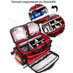 Outdoor 1200D Waterproof Large Capacity First Aid Kit Tear Resistant Oxford Cloth Medical Emergency Kit