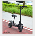 BOYUEDA Q7PRO Elektroroller 3200W Doppelmotor 52V19AH Faltbar 10 Zoll Reifen 70KM/H Höchstgeschwindigkeit 70KM Reichweite mit Sitz