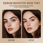 Bronze Foundation Stick Serum-verstärkte Hauttönung Seidige Textur Feuchtigkeitsspendende Deckkraft Concealer Base Ebenmäßiger Hautton Make-up