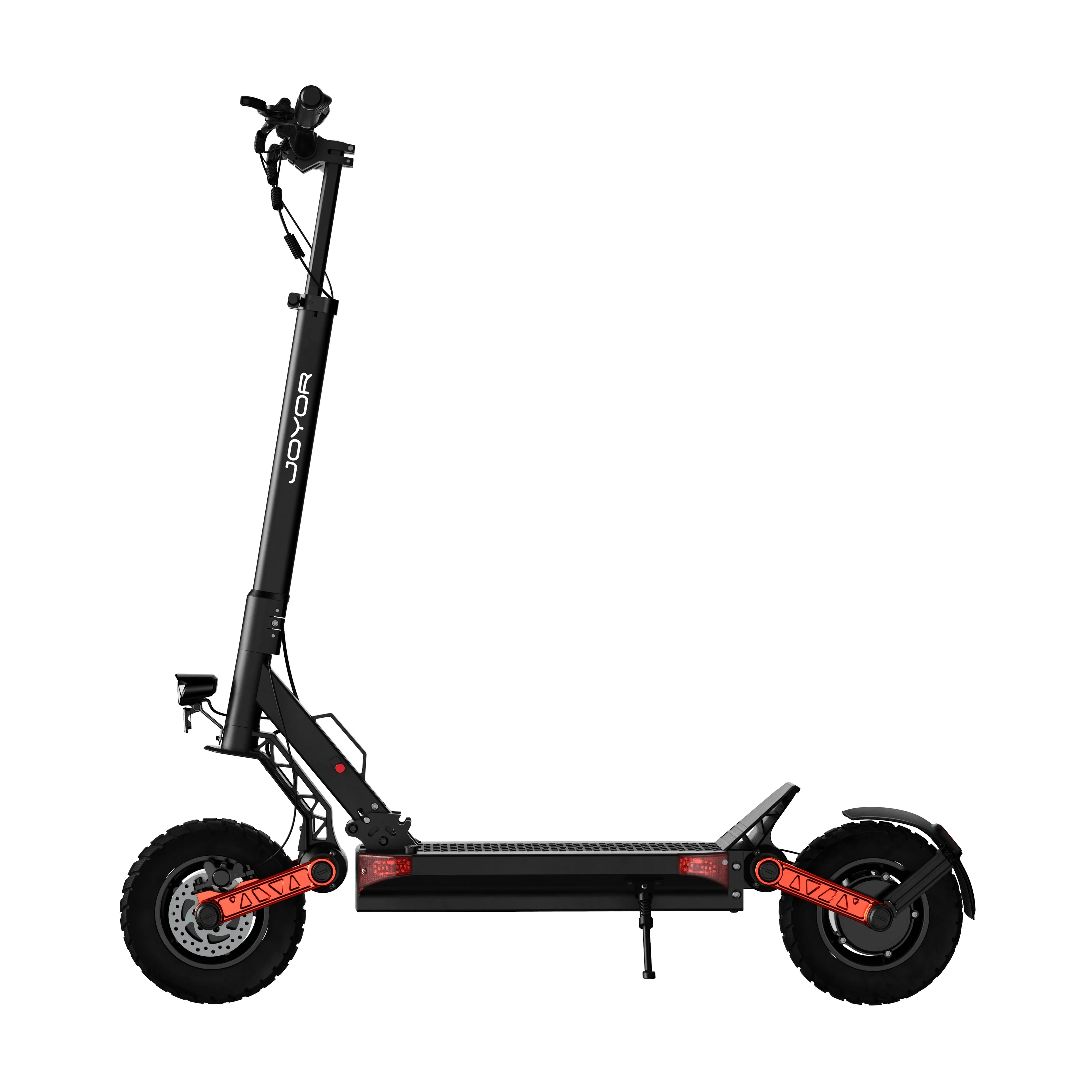JOYOR S10-S-Z E-Scooter 60V 18Ah Doppelmotor 2000W 10 Zoll Reifen Erwachsenen E-Scooter Schwarz Höchstgeschwindigkeit 65km/h Reichweite 70-85km