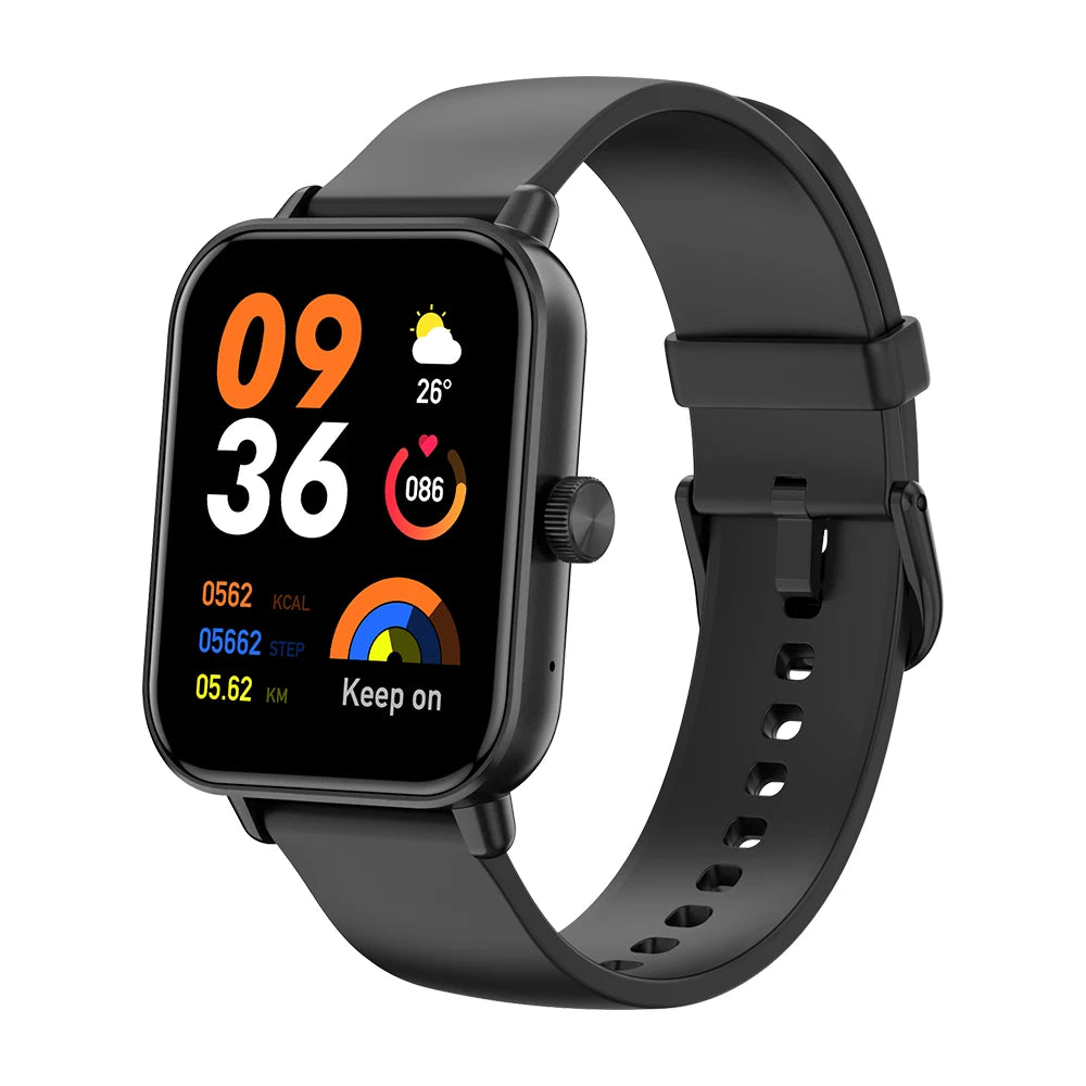 COLMI P81 Smartwatch mit Anruffunktion, Ultra 1,9 Zoll Bildschirm, 24 Std. Gesundheitsüberwachung, über 100 Sportmodi, Bluetooth Smartwatch für Herren und Damen