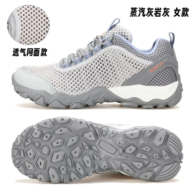 HUMTTO Men Hiking Shoes Breathable Outdoor Sports Climbing Shoes hunting shoes women Trekking Sneakers ankle boots tennis shoes