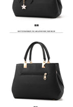 Neue koreanische Version trendige Herbst- und Winter-Schleifen-Damenhandtasche tragbare Umhängetasche Killer Bag Muttertasche großes Fassungsvermögen