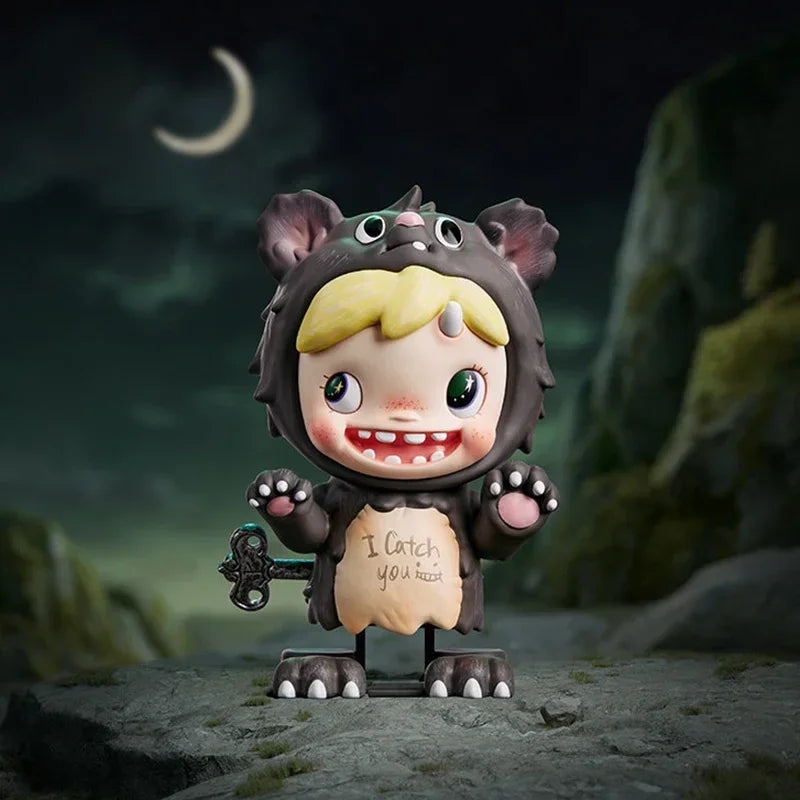 POP MART POLAR Monster Village Serie Blind Box – Süße Anime-Figuren, Ornamente, Überraschungsgeschenkpuppe – Originalspielzeug für Sammler