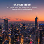 [EU STOCK] DJI Mini 3 Lightweight and Foldable Mini Camera Drone with 4K HDR Video 38 min Flight Time Real Vertical Shooting New Original C0