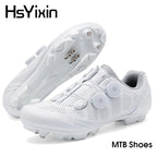 Fahrradschuhe aktualisiertes Modell MTB Fahrrad Herren Rennen Wettkampf selbstsichernd Speed Fahrrad Sportschuhe Damen Spd Cleats Radschuhe